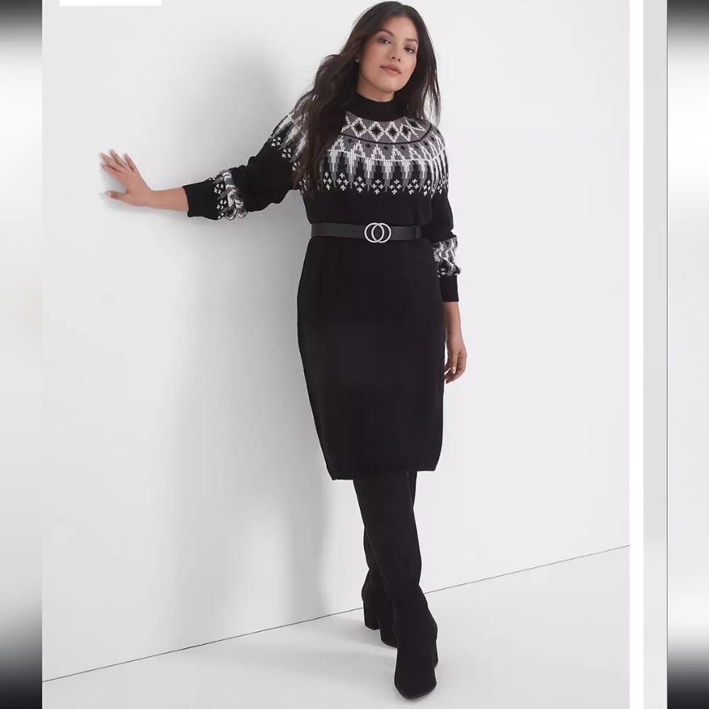 Lane bryant sweater dress